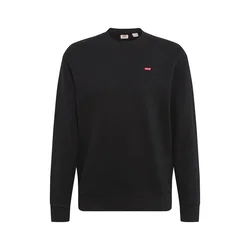 LEVIS Majica NEW ORIGINAL CREW BLACKS, črna