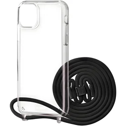 SBS Oklop za ogrlicu s trakicom za Apple iPhone 12/iPhone 12 Pro - Crna KP39007