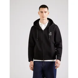 ARMANI EXCHANGE Jopa na zadrgo črna