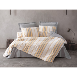 Lessentiel Maison Posteljina Tribus, 200x220cm, Žuto-siva