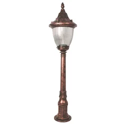 Opviq Spoljna lampa BSU-68186-BKR-M2-B, 105 cm, Podna, IP65, E27, 60W, Braon
