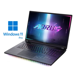 GIGABYTE AORUS MASTER 18 BYH 18 inch QHD+ 240Hz 1200nits Core Ultra 9 275HX 32GB 2TB SSD GeForce RTX 5080 16GB RGB Backlit Win11Pro gaming laptop