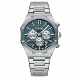 Moška ročna ura Curren Royal Silver/Blue