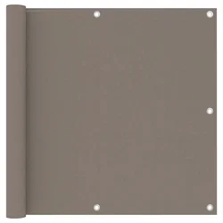 Vidaxl Balkonsko platno taupe 90x300 cm oksford blago