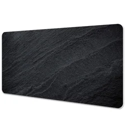 Decormat Podloga za pisalno mizo Črni pesek 90x45 cm
