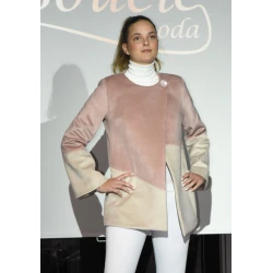 BOUCLÉ MODA Ženski mantil Lili Marlen, Roze