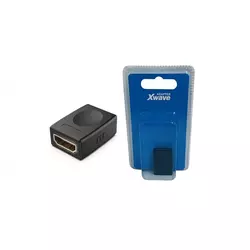 X WAVE Adapter HDMI (ženski) na HDMI (ženski) za nastavljanje dva HDMI kabla jedan na drugi