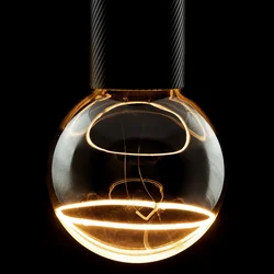SEGULA LED Illusion Globe 95 E27 5W dim smoke/clear - dim, prozoren