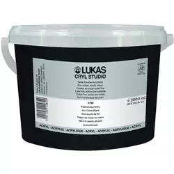 Lukas Cryl Studio Akrilna barva Iron Oxid Black 200 ml 1 kos