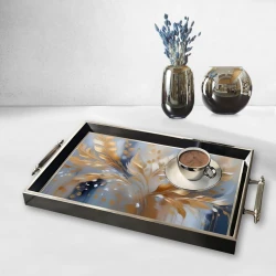 Aberto Design Poslužavnik TPG9926 50 x 29 x 3.5 cm, Šareni