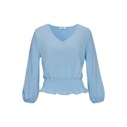 BUFFALO Bluza svetlo modra