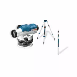 BOSCH optički uređaj za nivelisanje GOL 32 D + stativ BT 160 + merna letva GR 500