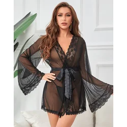 Ogrtač i gaćice R81157 - Crna, XL/2XL