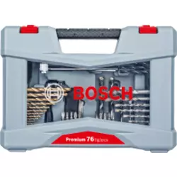 Bosch 76-delni Premium komplet nastavkov, vijaki/svedri (2608P00234)
