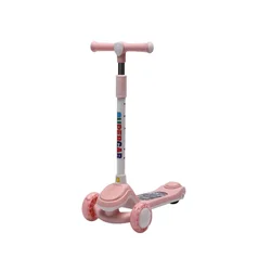 GALAXY DEČIJI TROTINET SA 3 TOČKA TT-1002 ROZE/BELA