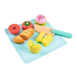 Leseni set za rezanje - piknik