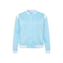 Urban Classics Curvy Prehodna jakna, modra