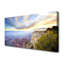 tulup.si Slika na platnu Sea mountain landscape 120x60 cm