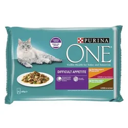 PURINA ONE Difficult Appetite 4x85 g