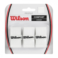 Grip the racket Wilson Profile Overgrip Wht 0,6mm