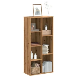 Regal za knjige boja hrasta 50x25x105 cm konstruirano drvo