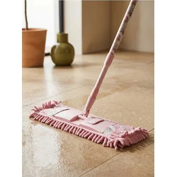 Sinsay - Mop sa teleskopskom drškom sa cvetnim uzorkom - pastelno roze