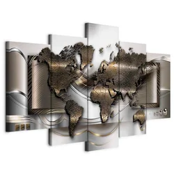 artgeist Slika Na Platnu World Map Ii