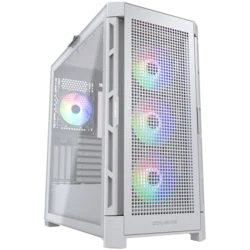 Računalniško ohišje COUGAR AIRFACE PRO RGB, Mid Tower, belo