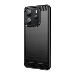 Maskica za Xiaomi Redmi Note 14 4G EU Silicone Defender, Crna