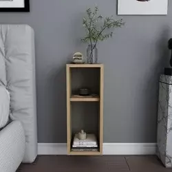 Hanah Home Noćni ormarić Sault 23,2x59,6x22cm Hrast