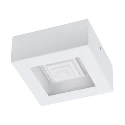 EGLO LED plafonjera i zidna lampa FERREROS 7,8 W 14 cm bela 96791