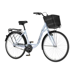 Bicikl Fashion Venssini Grace 28 Alu 19 V-Brake Kontra 155-178cm (S/M) Plavi
