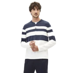 Celio Bombažni črtasti pulover Techillray CELIO_1091953 S