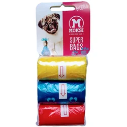 MOKSI Higijenske kesice otporne na cepanje Super Bags Regular, 3x20 komada