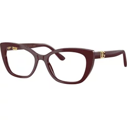 Dolce&Gabbana Ženski okvir za dioptrijske naočare, Mačkaste, Bordo