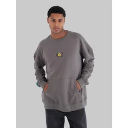 Hurley ETAM Sun Crew Sweater dark stone grey