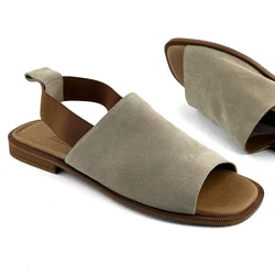 Mona Shoes Ženske sandale, Kožne, Bež