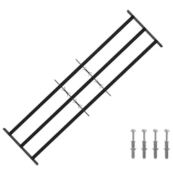 Sigurnosna rešetka za prozore s 3 poprečna okvira 3 pcs