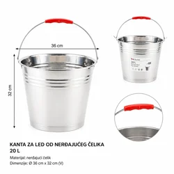 KMT Kanta za led, 20 L