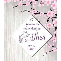 Kartončki za darila OBHAJILO KAROBH 04