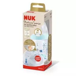 Nuk flašica nature sense sa tem. Indik, 260ml