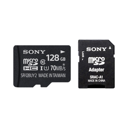 SONY Micro SD128GB, hitrost branja do 90MB/s