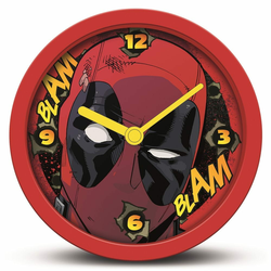 Sat Deadpool - Blam Blam - Desk Clock