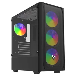 SAVIO Savio Noctis Flow RGB Cube Črna
