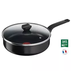 Tefal B5673253 Simply Clean Red  lonac sa ručkom,  24 cm + poklopac