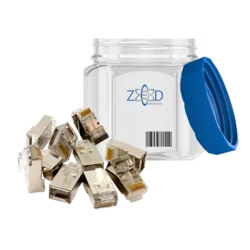 ZED electronic Mrežni konektor 8/8, RJ45, Cat6, 50 komada - FTPK-M/50