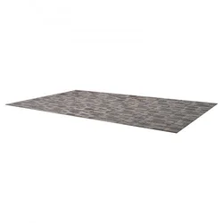 VEVOR Preproga ploščice Alps 05 610x610x6 mm siva in rjava