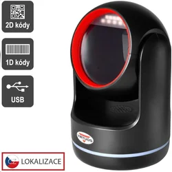 Virtuos CCD 2D bralnik Virtuos HT-861A, stacionarni, USB, črn