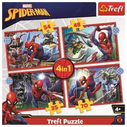 Trefl Slagalica Spajdermen, 4u1