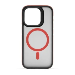 Maska za telefon MAGSAFE COLOR EDGE za Iphone 15 Pro, Crvena